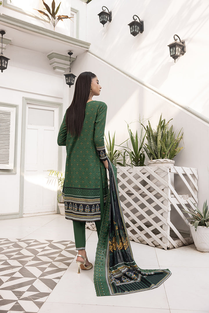 3-PC Embroided Khaddar