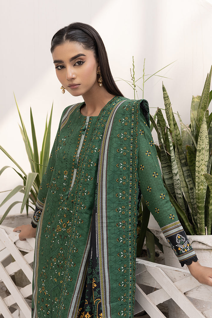 3-PC Embroided Khaddar
