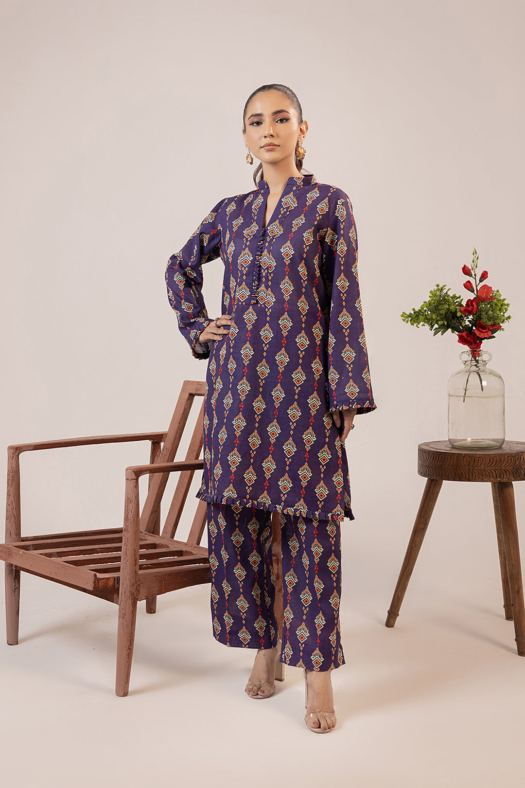 2-PC Khaddar