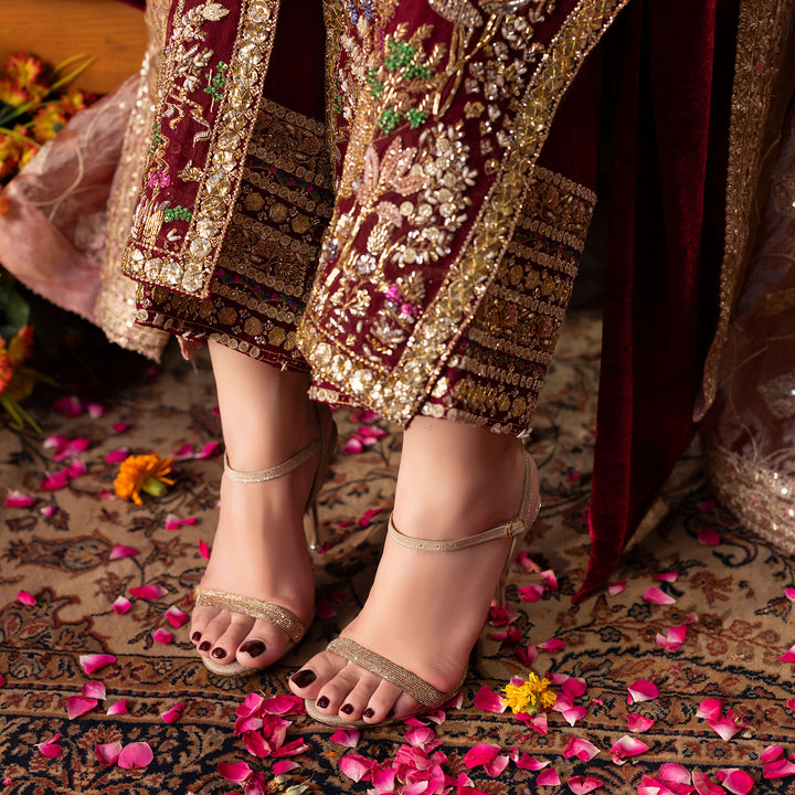 Bridal Sandal Heels