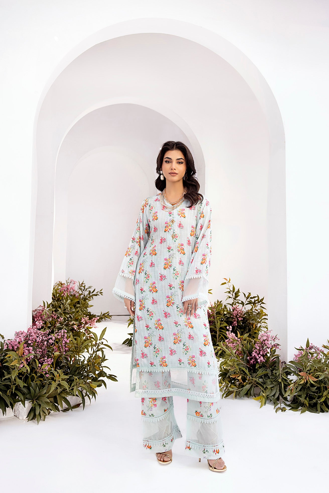 2 Piece Lawn Printed Shirt & Trouser