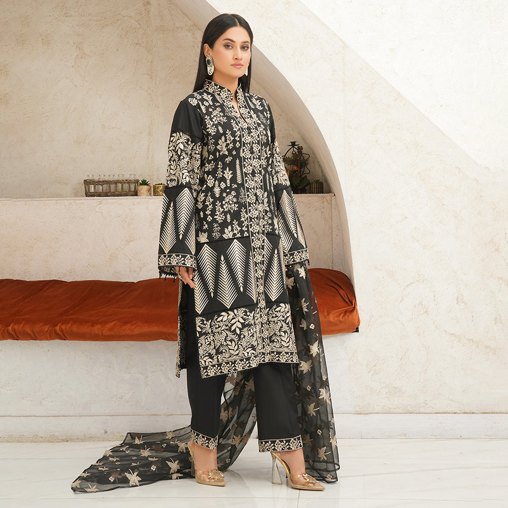 3-PC Embroidered Luxury Lawn