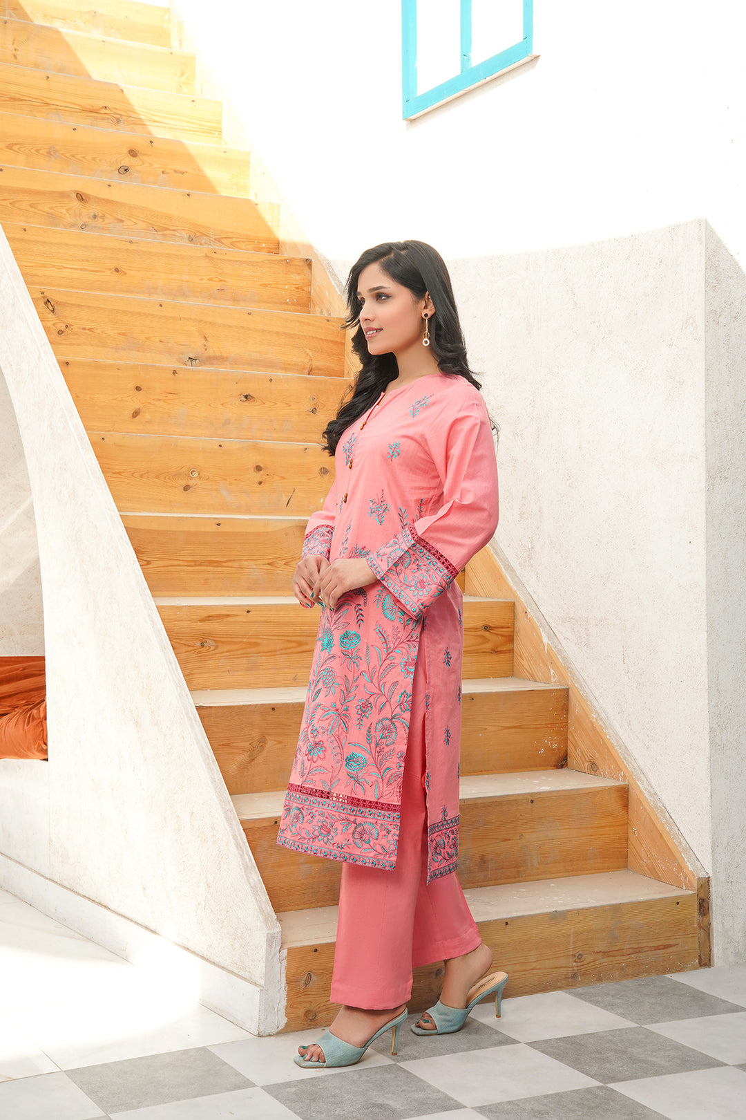 2-PC Embroidered Luxury Lawn