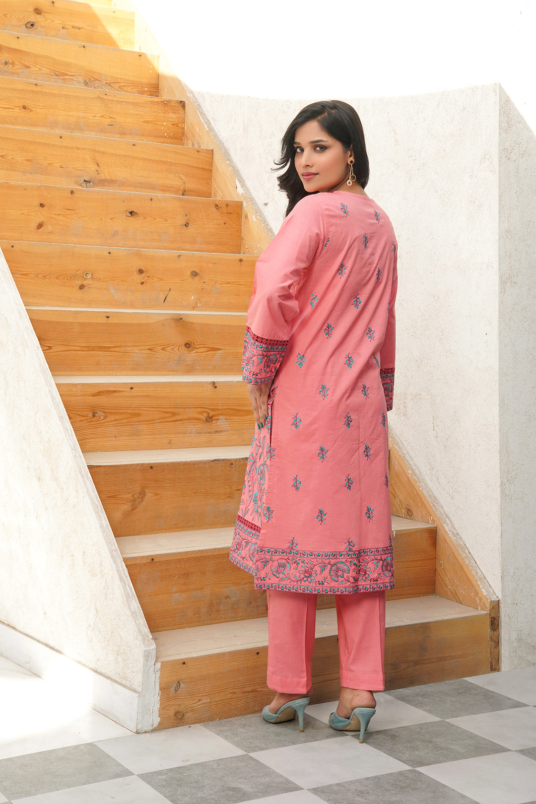 2-PC Embroidered Luxury Lawn
