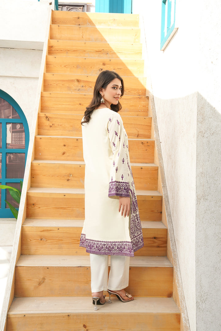 2-PC Embroidered Luxury Lawn