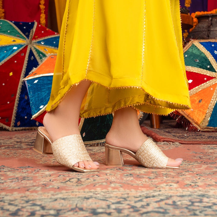 Fancy Slipper Heel