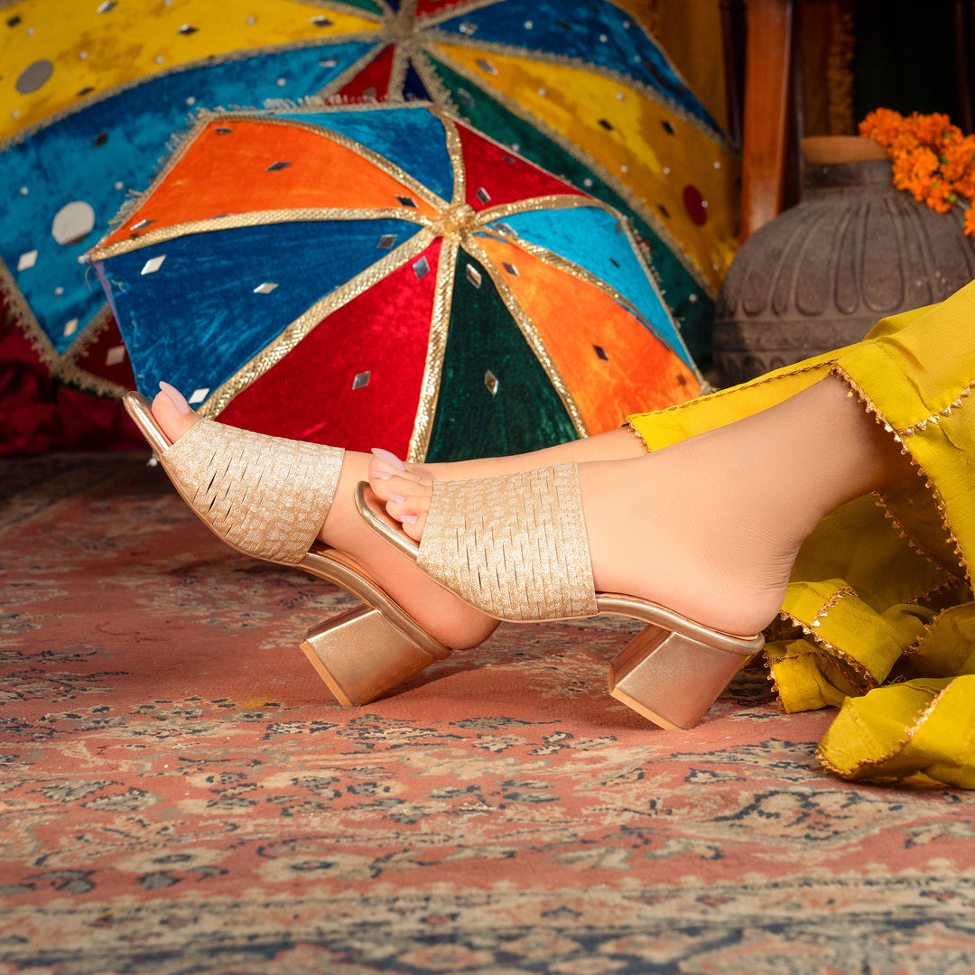 Fancy Slipper Heel