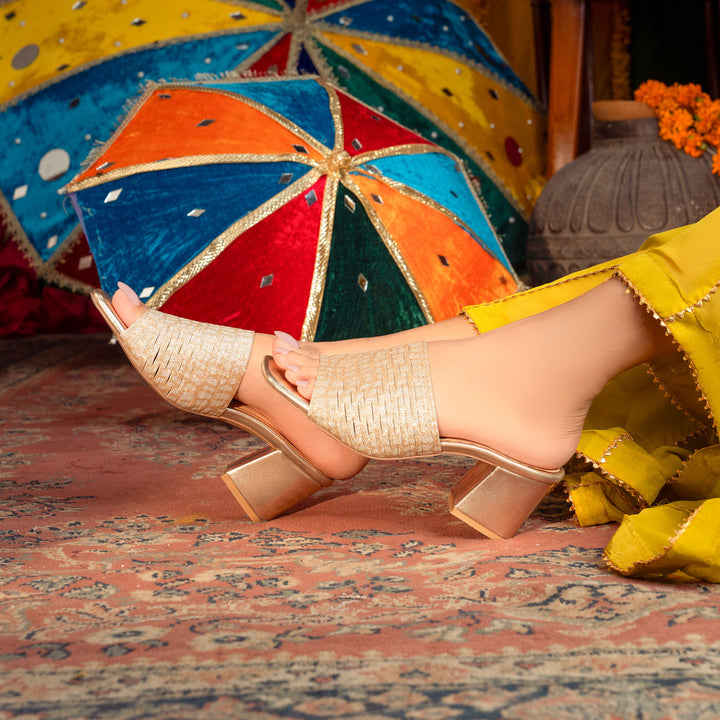 Fancy Slipper Heel