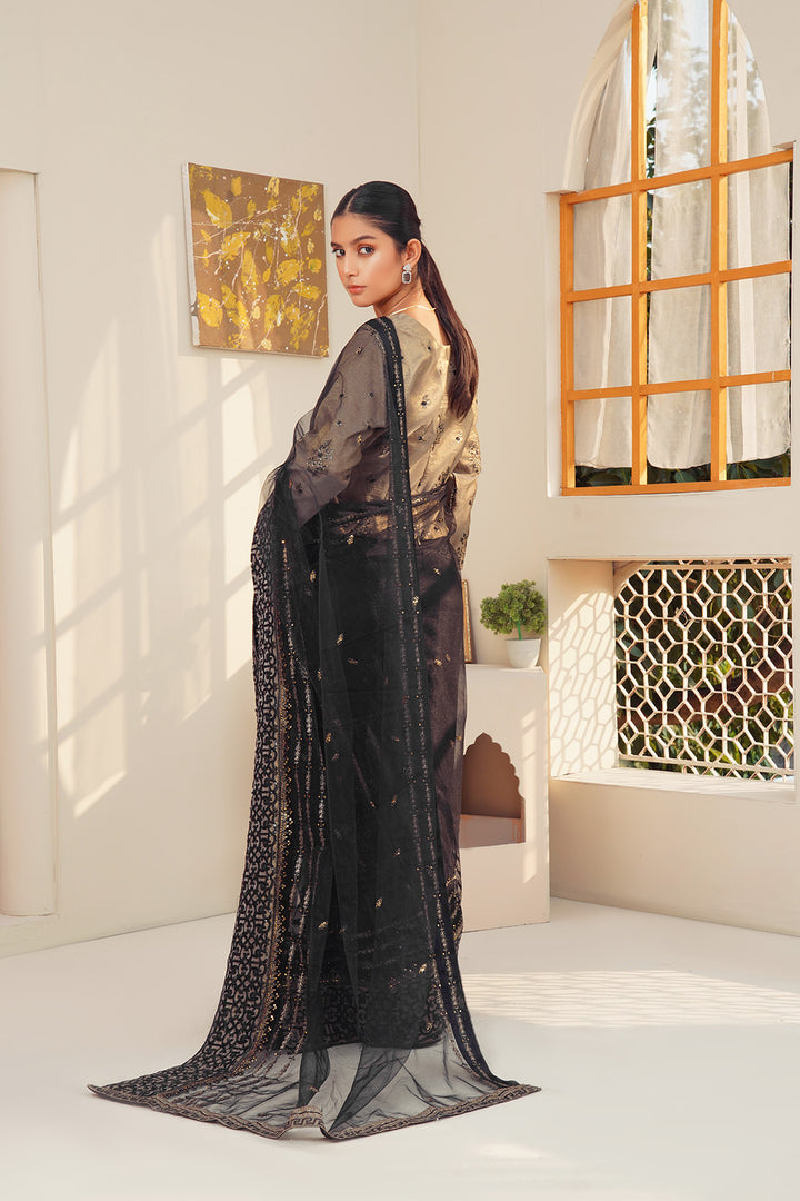 3-PC Fancy Embroided Masoori Jacquard