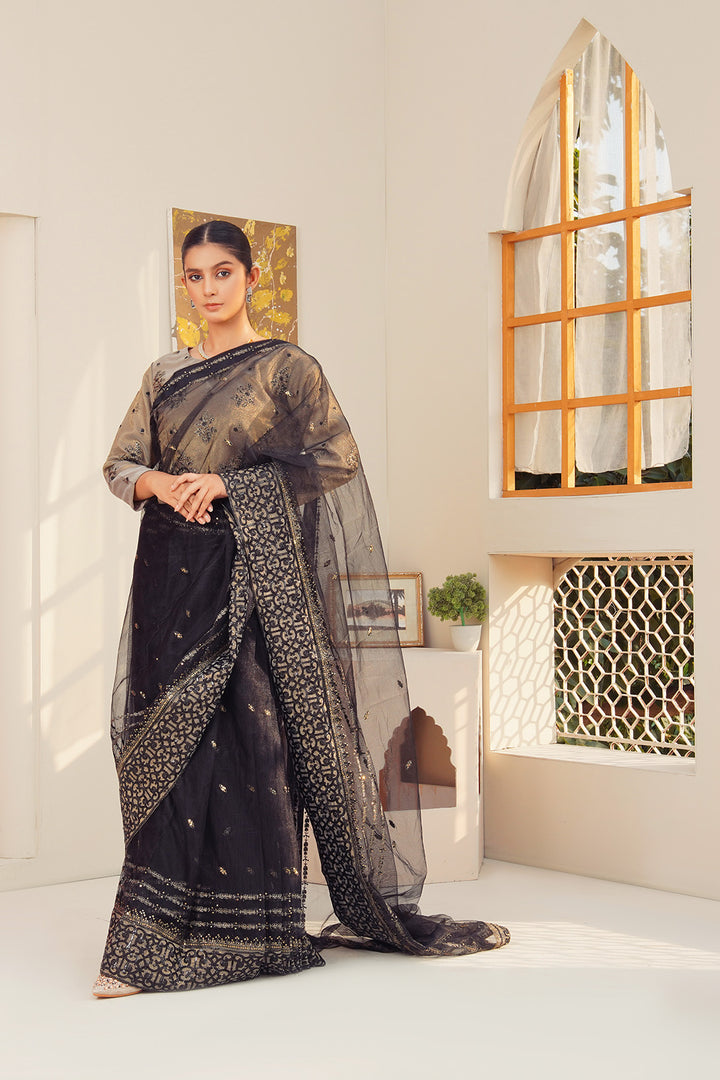 3-PC Fancy Embroided Masoori Jacquard