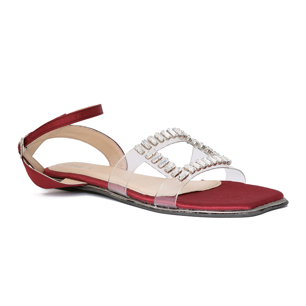 Fancy deals flat sandals