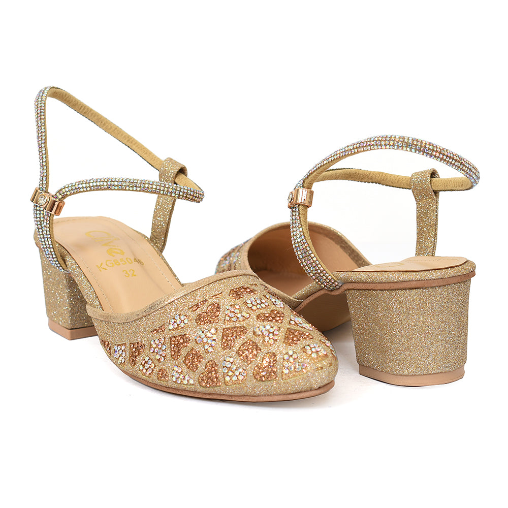 Kids Fancy Court Shoes (Large Size)