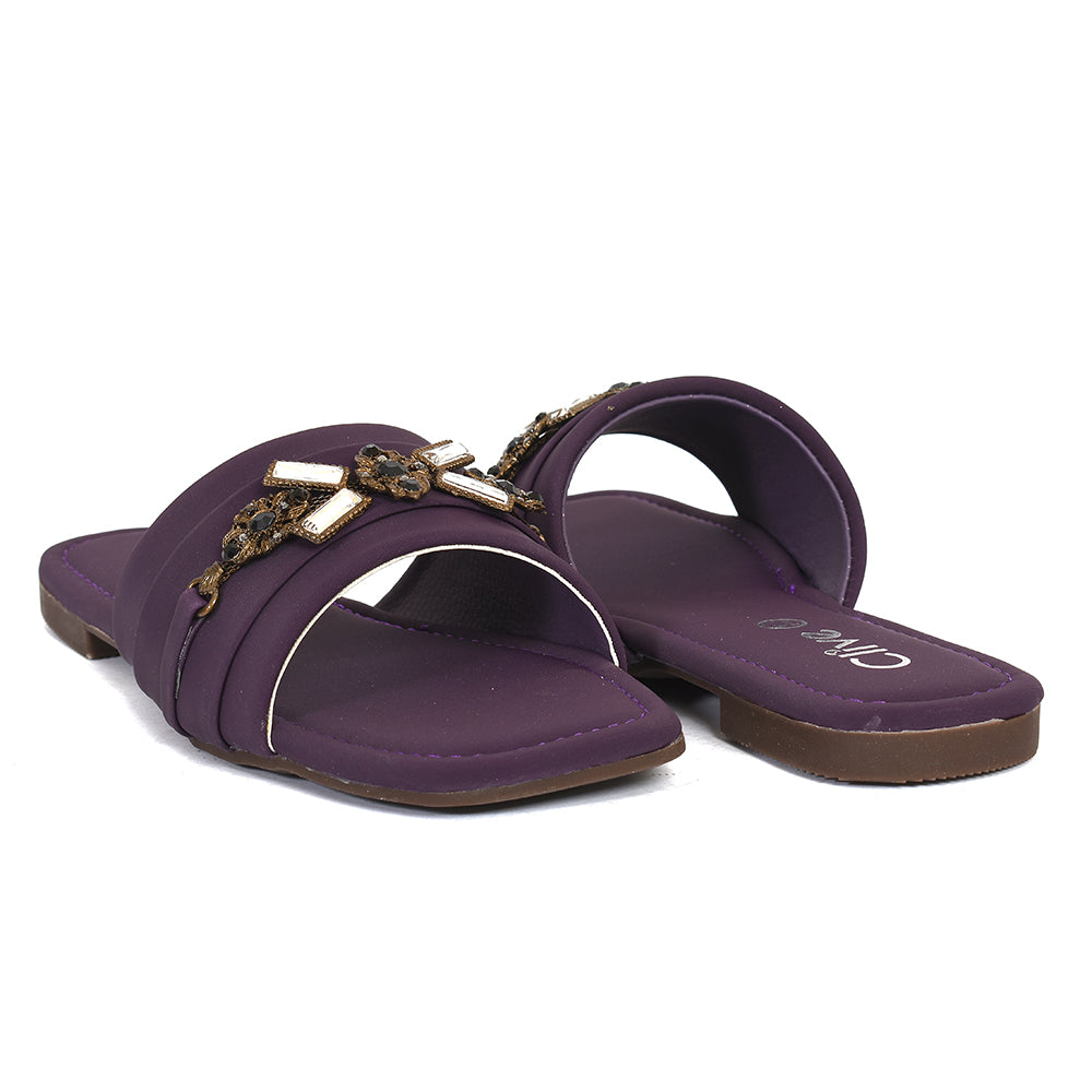 Fancy Flat Slipper
