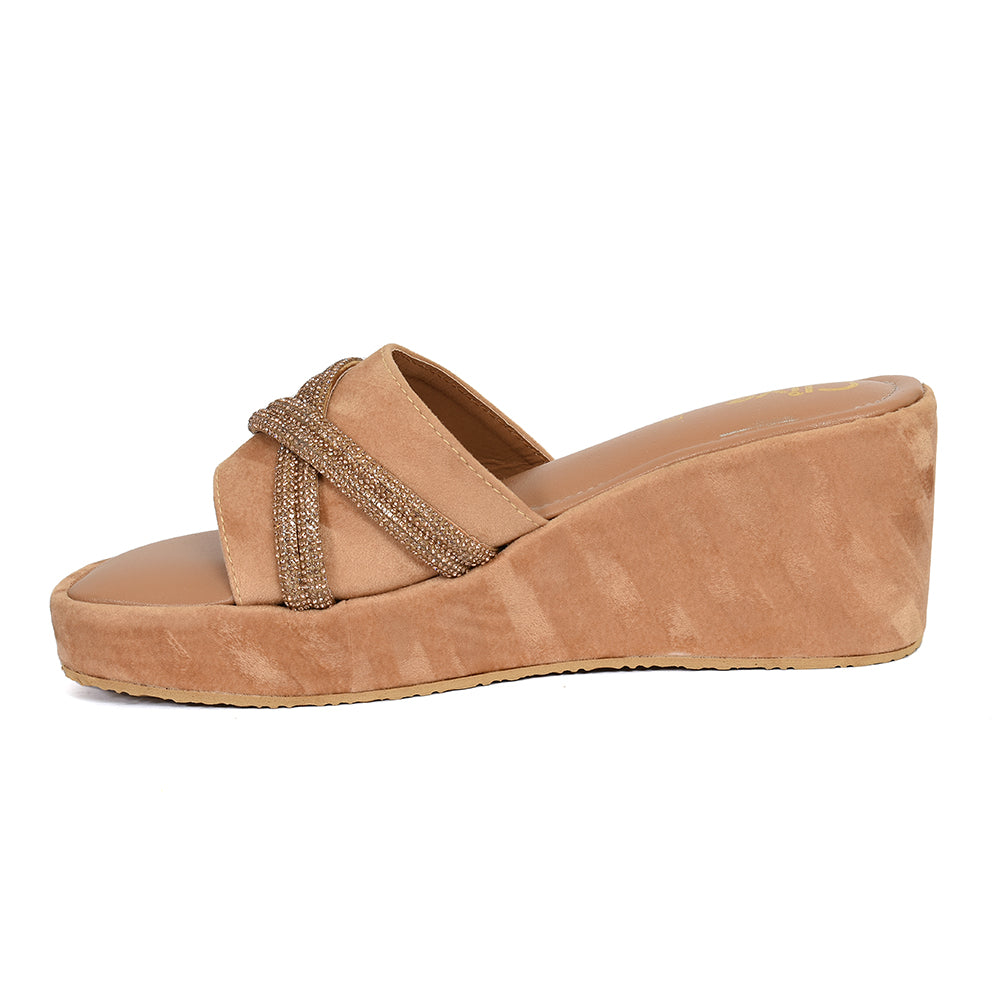 Casual Wedge Slippers