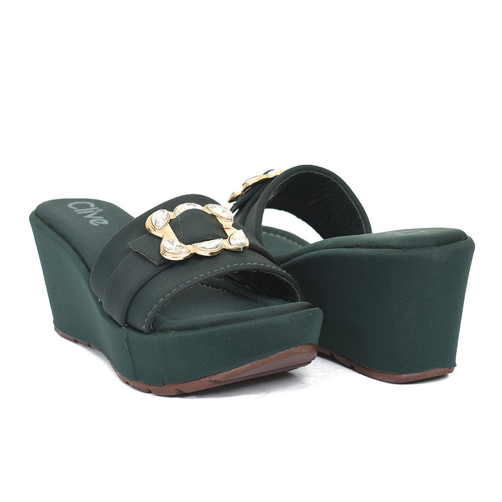 Casual Wedge Slippers