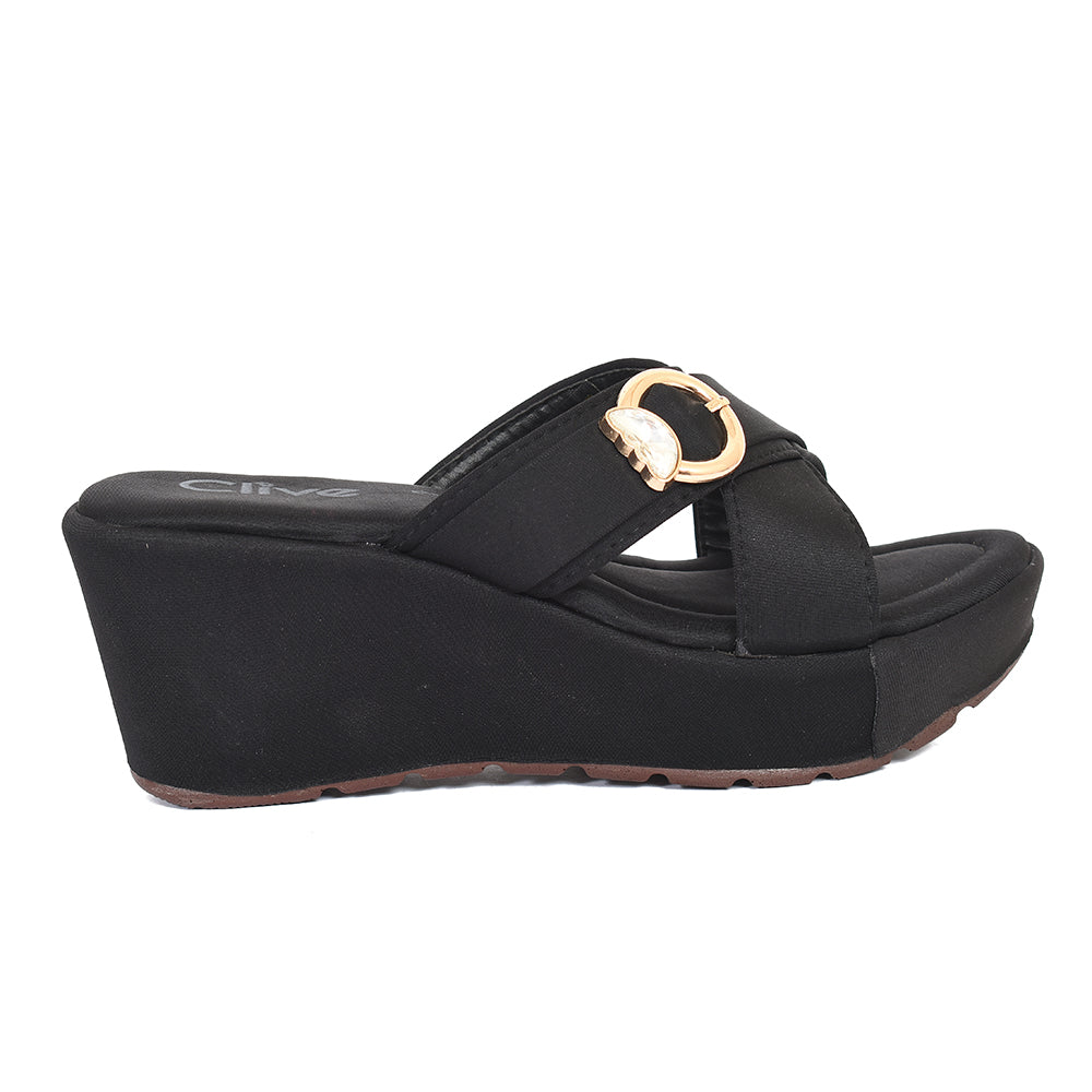 Casual Wedge Slippers