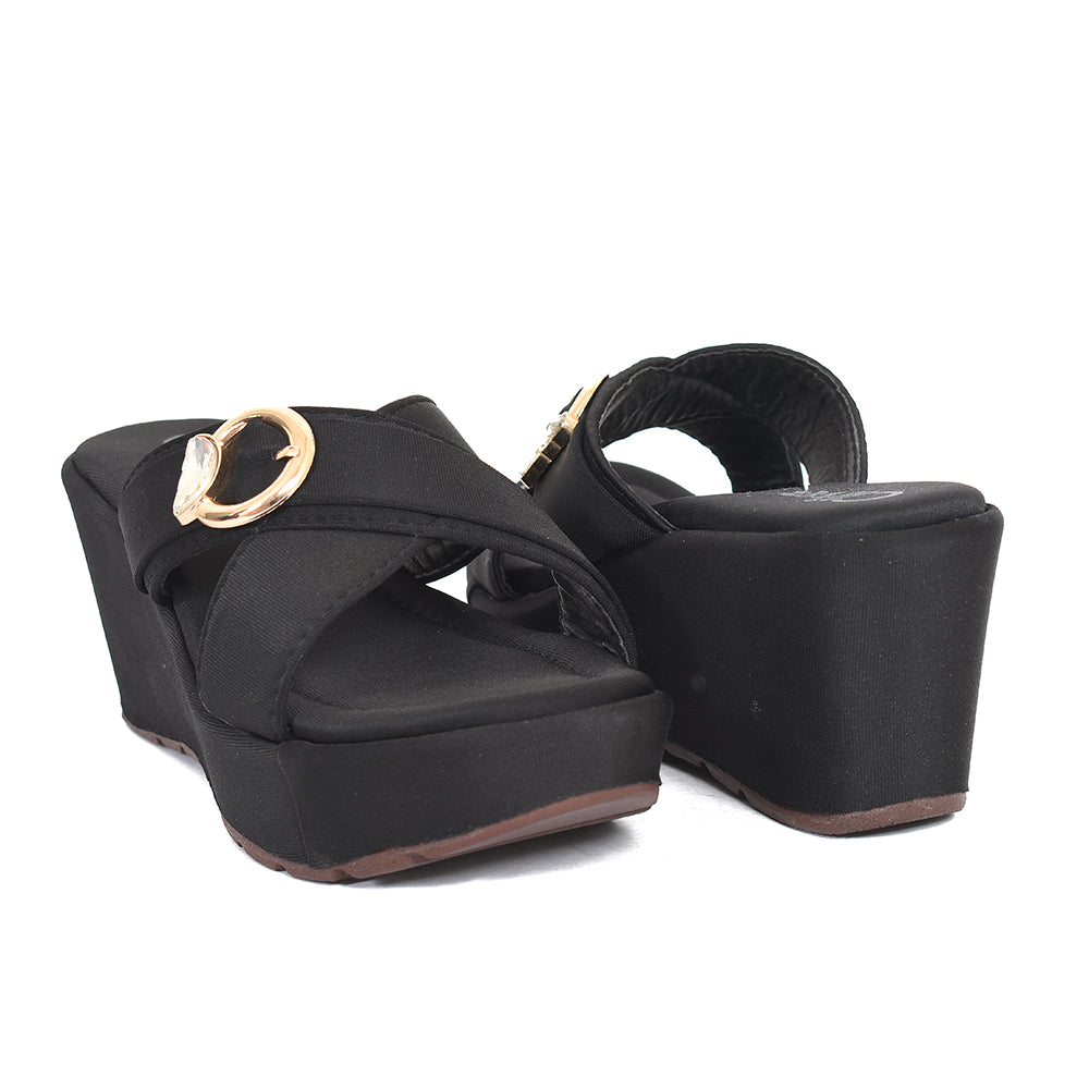 Casual Wedge Slippers