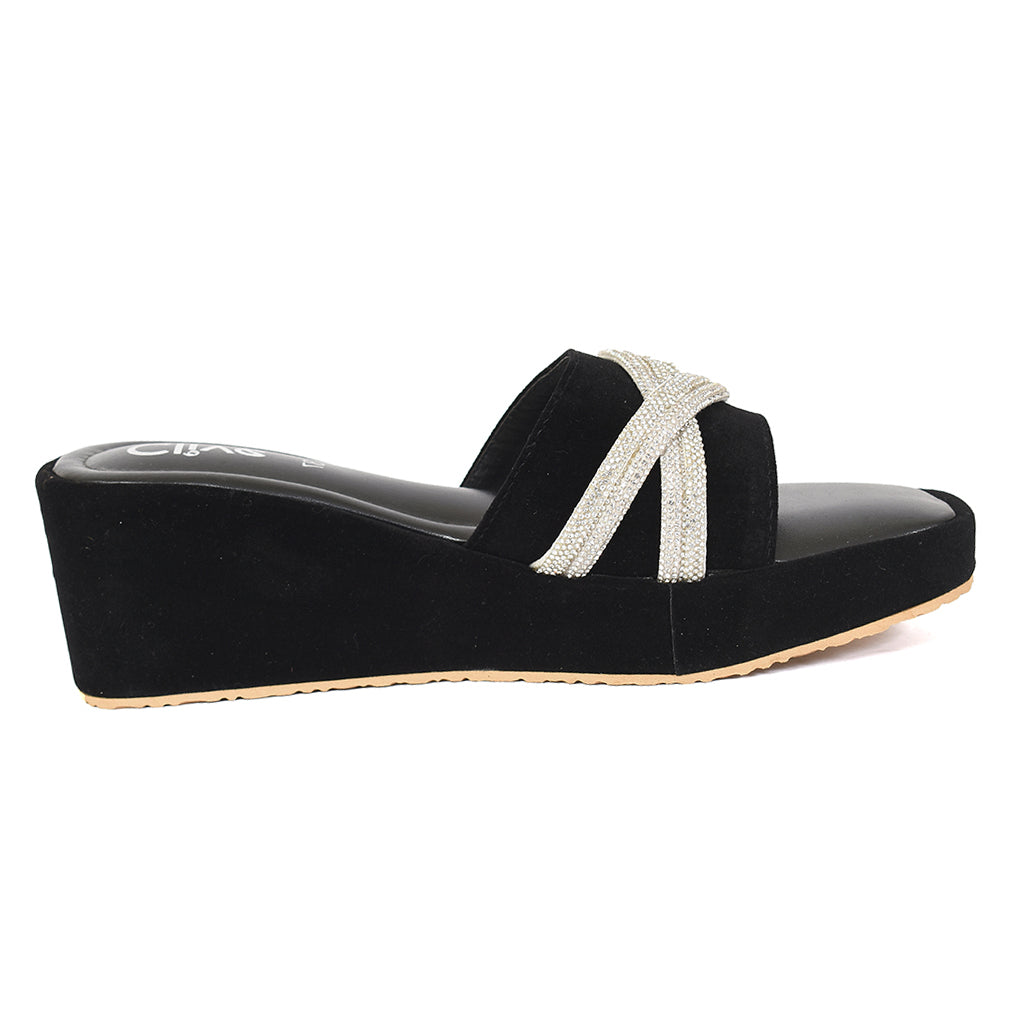 Casual Wedge Slippers
