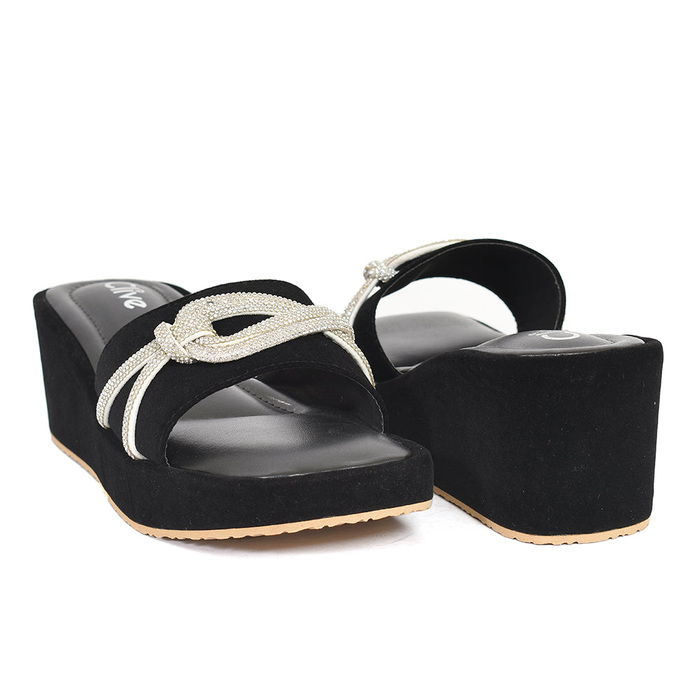 Casual Wedge Slippers