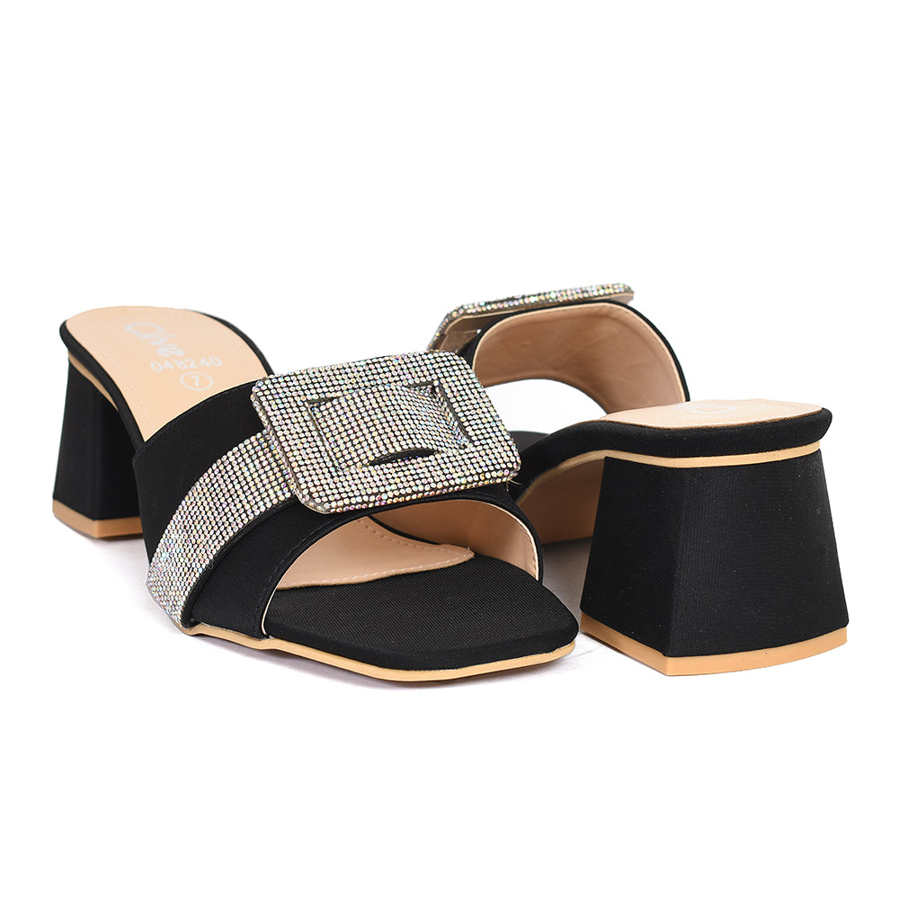 Fancy Slipper Heel