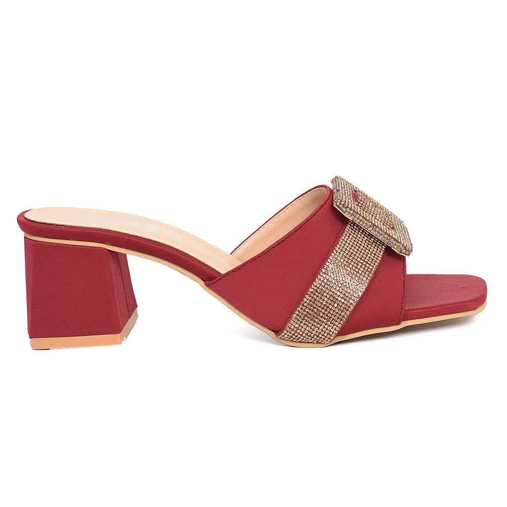 Fancy Slipper Heel