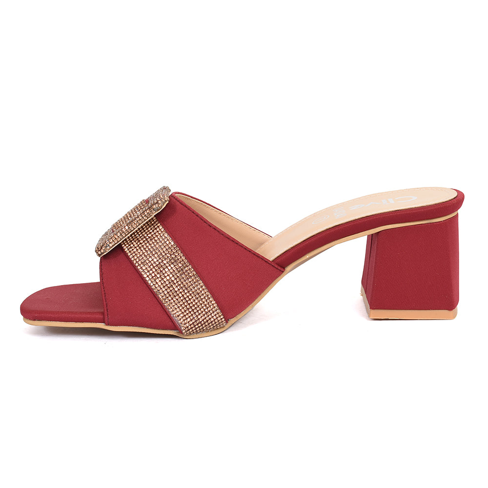 Fancy Slipper Heel