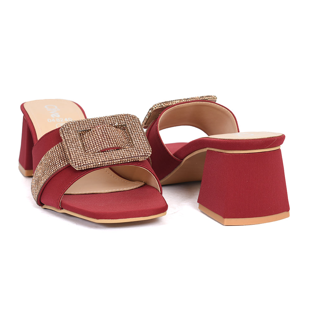 Fancy Slipper Heel