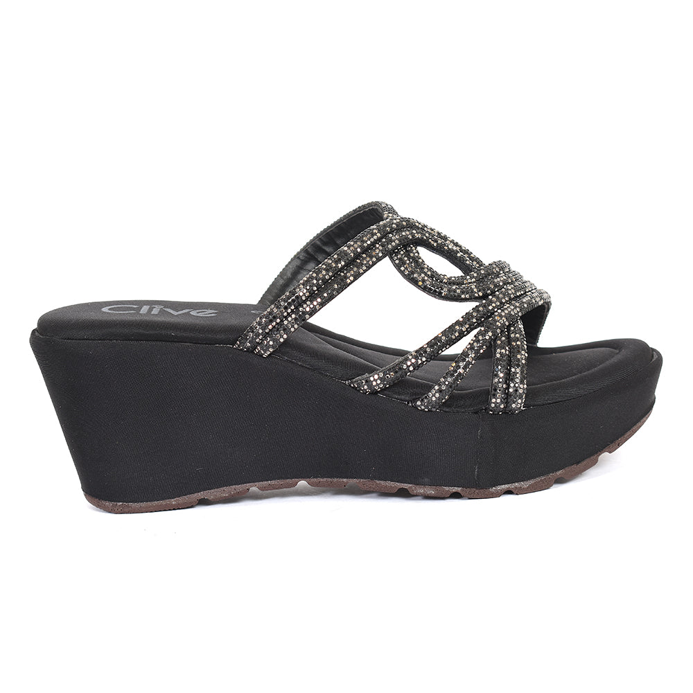 Casual Wedge Slippers