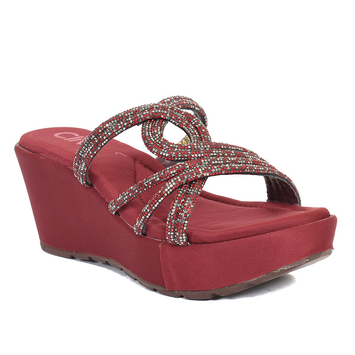 Casual Wedge Slippers