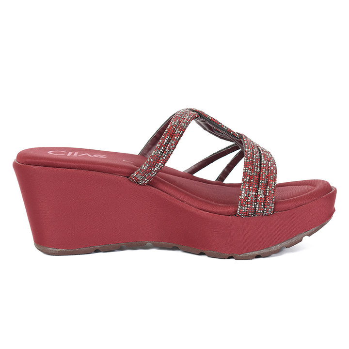Casual Wedge Slippers