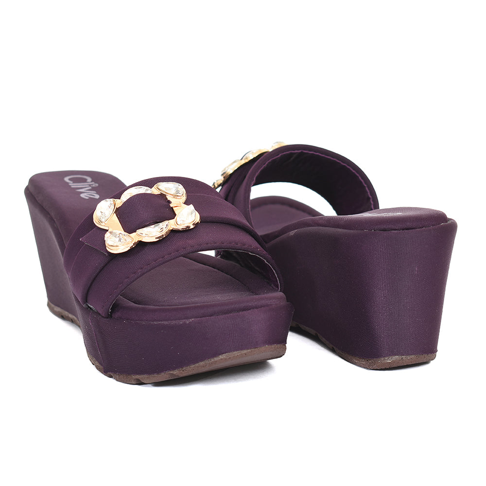 Casual Wedge Slippers
