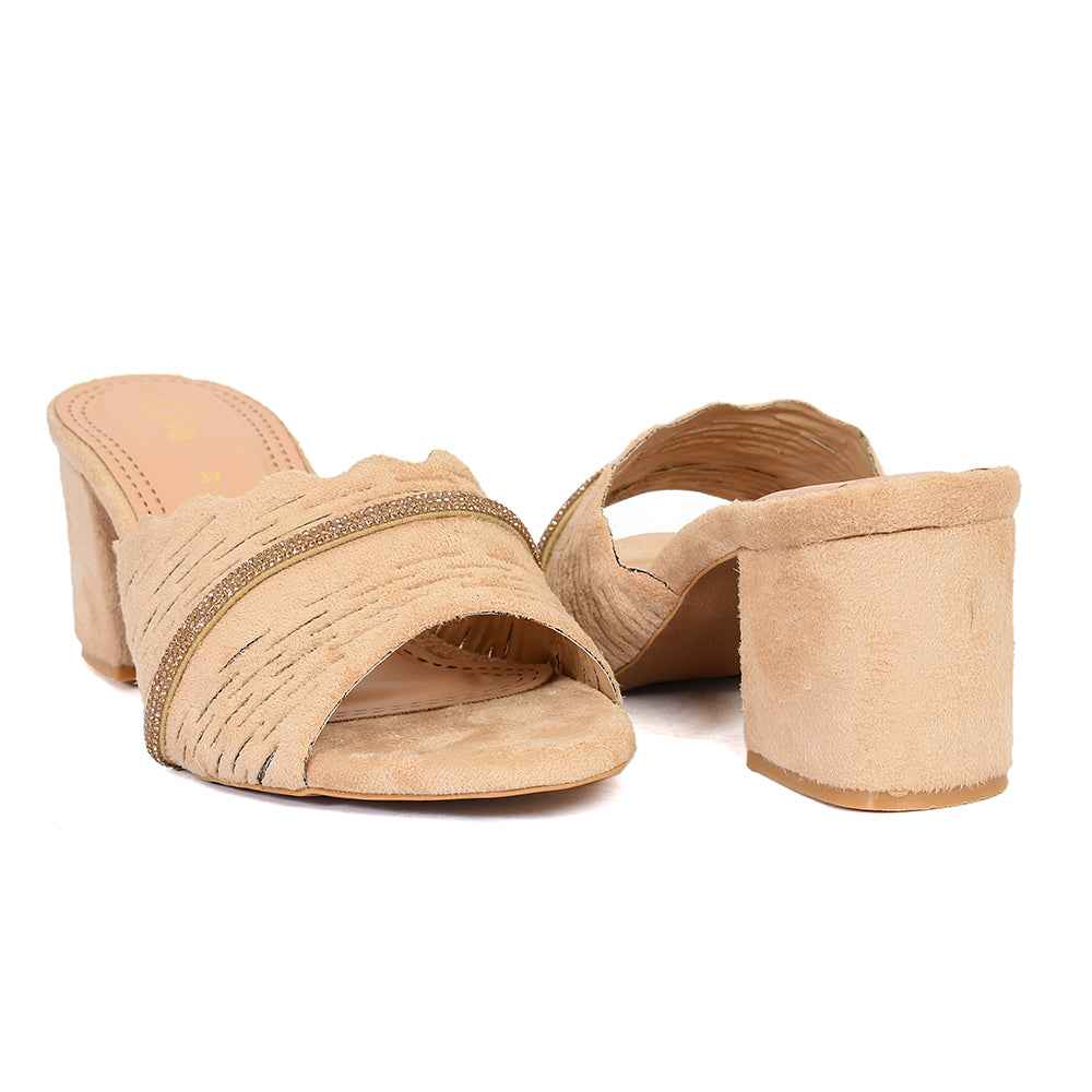 Fancy Slipper Heel