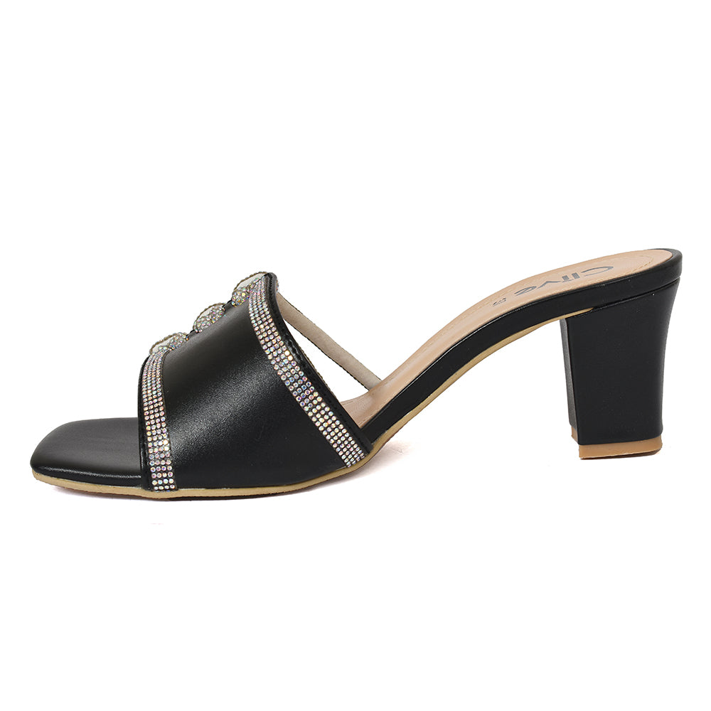 Fancy Slipper Heel