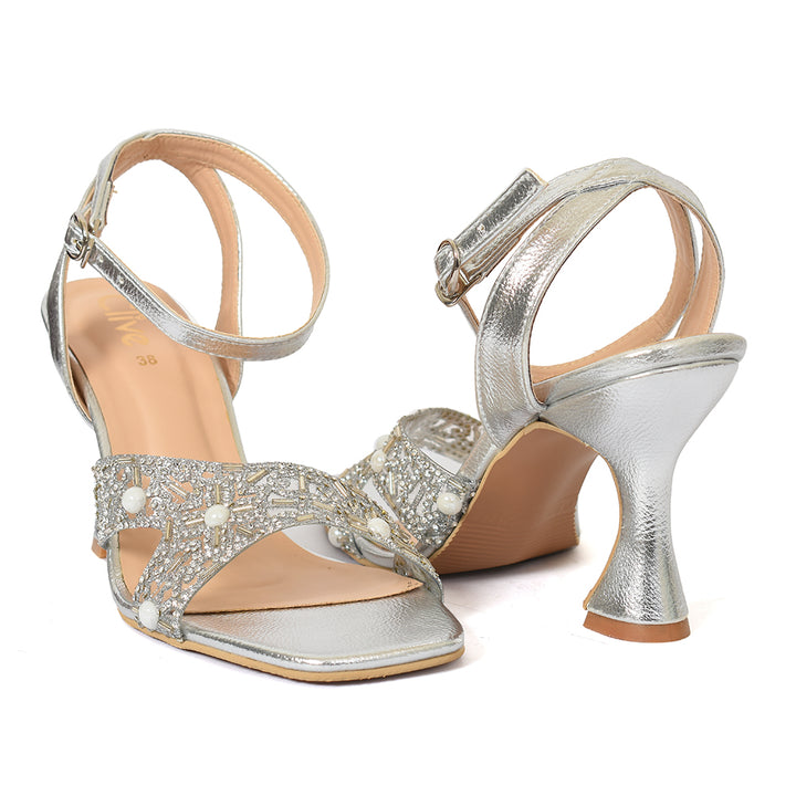 Bridal Sandal Heels