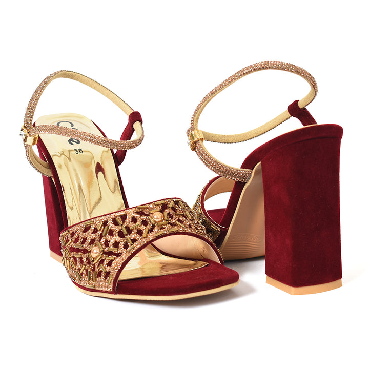 Bridal Sandal Heels