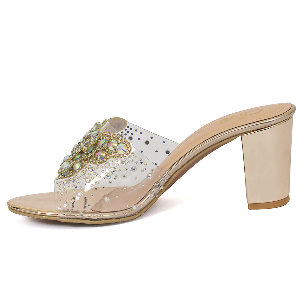 Fancy Slipper Heel