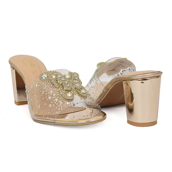 Fancy Slipper Heel