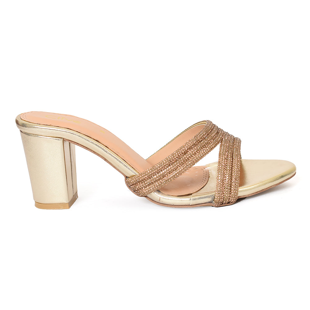 Fancy Slipper Heel