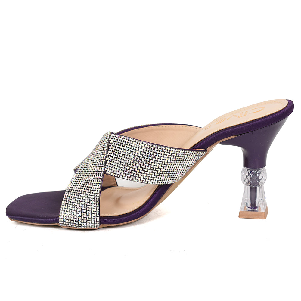 Fancy Slipper Heel