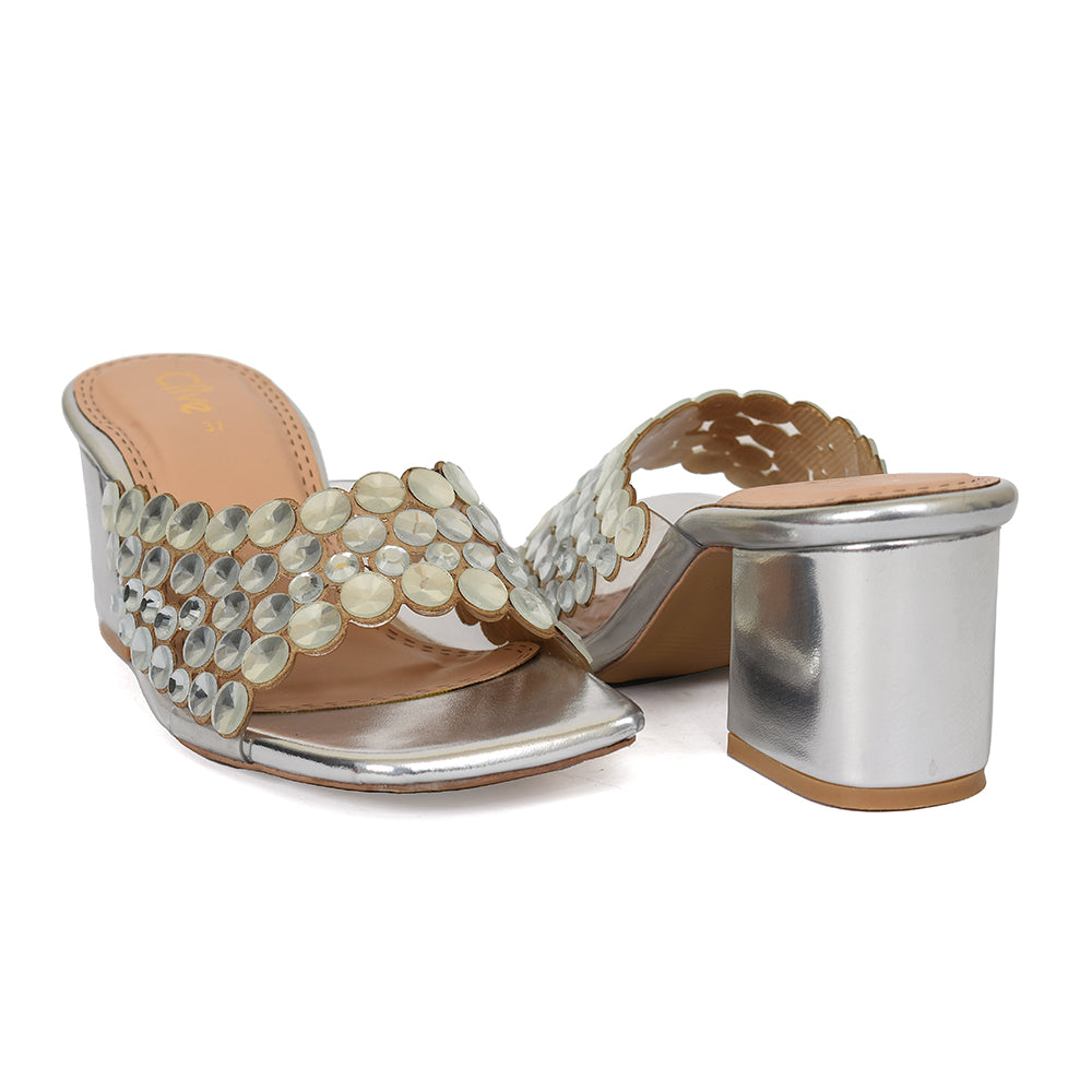 Bridal Slipper Heels