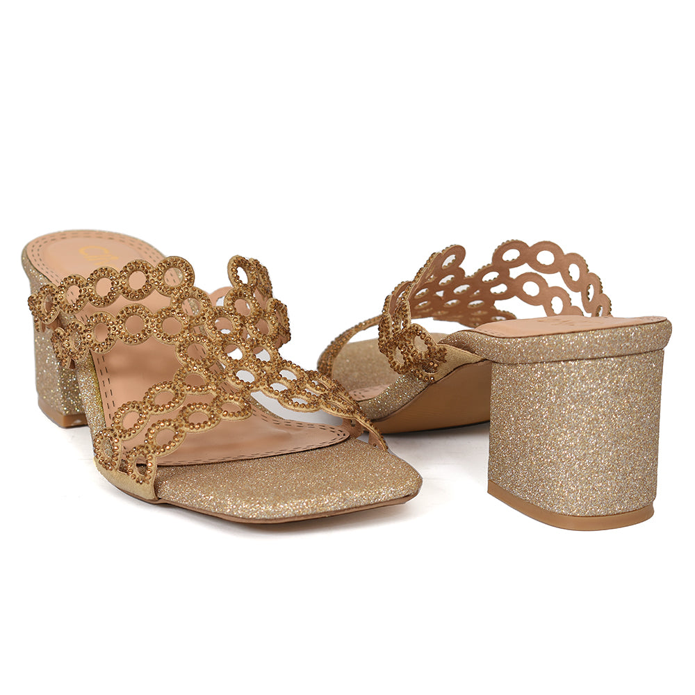 Fancy Slipper Heel