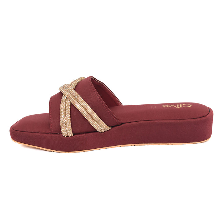 Casual Wedge Slippers