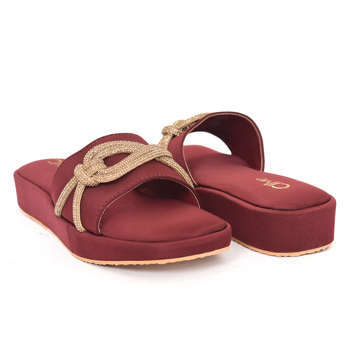 Casual Wedge Slippers