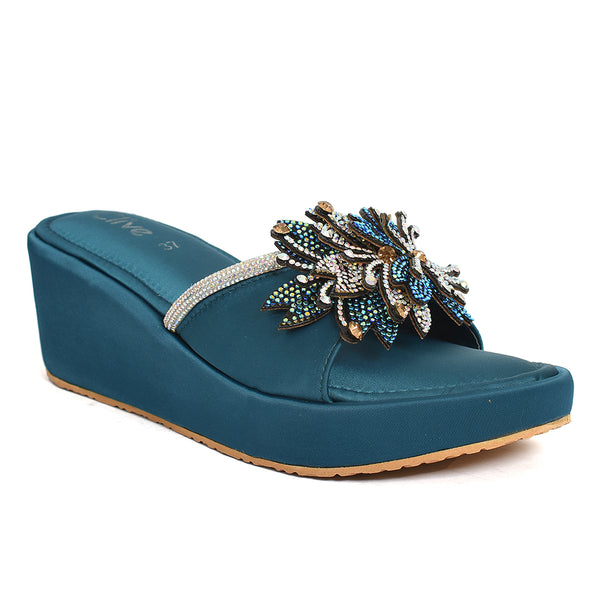 Casual Wedge Slippers