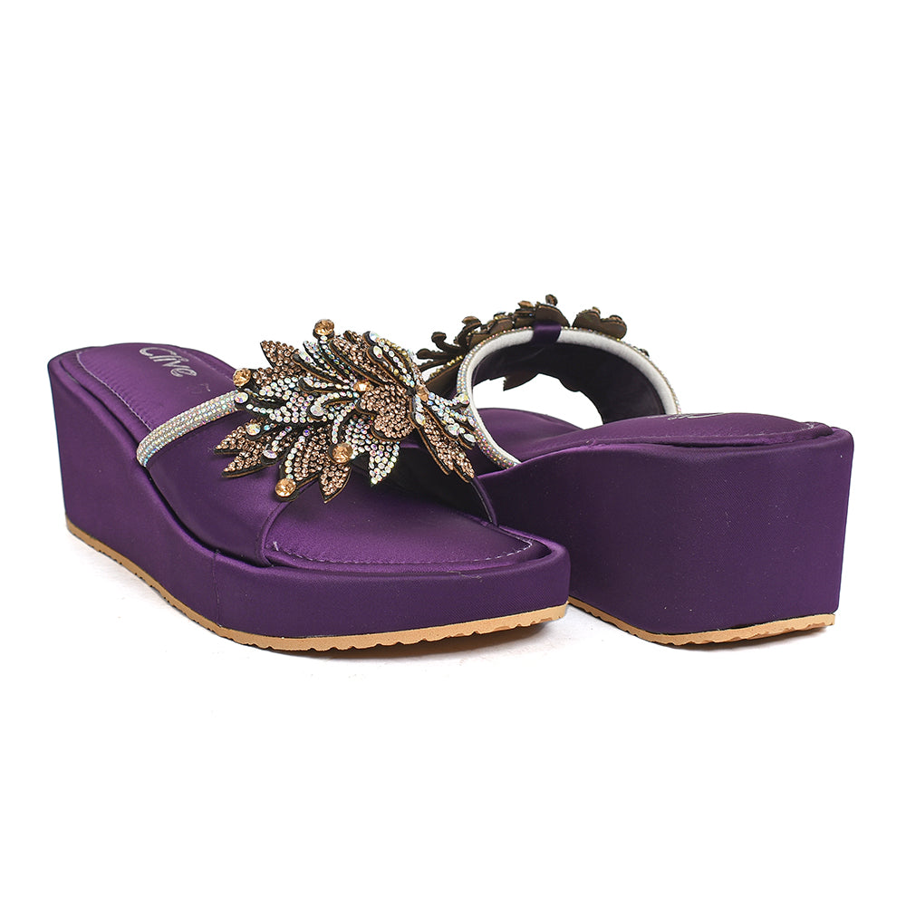 Casual Wedge Slippers