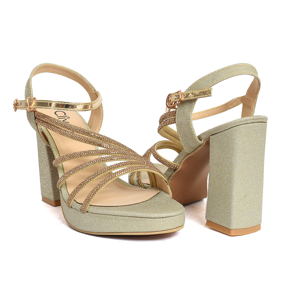 Bridal Sandal Heels