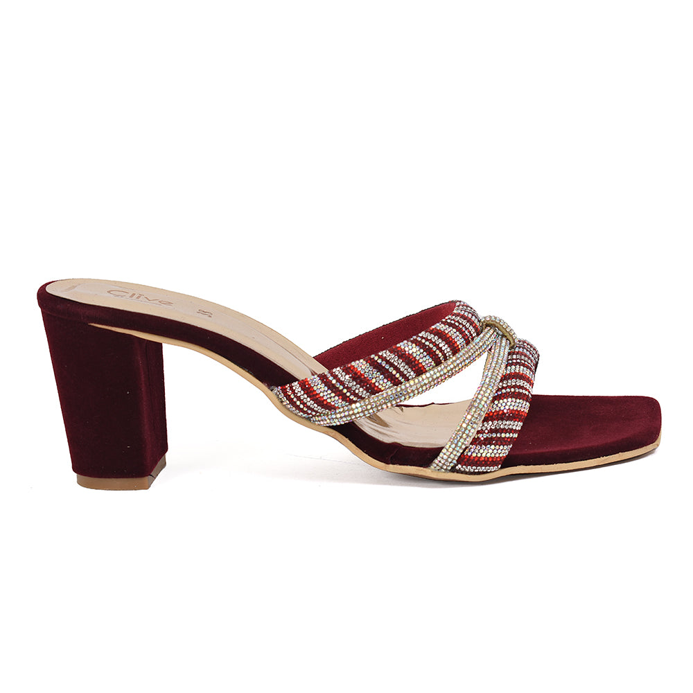 Fancy Slipper Heel