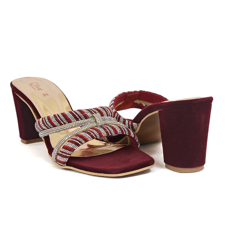 Fancy Slipper Heel