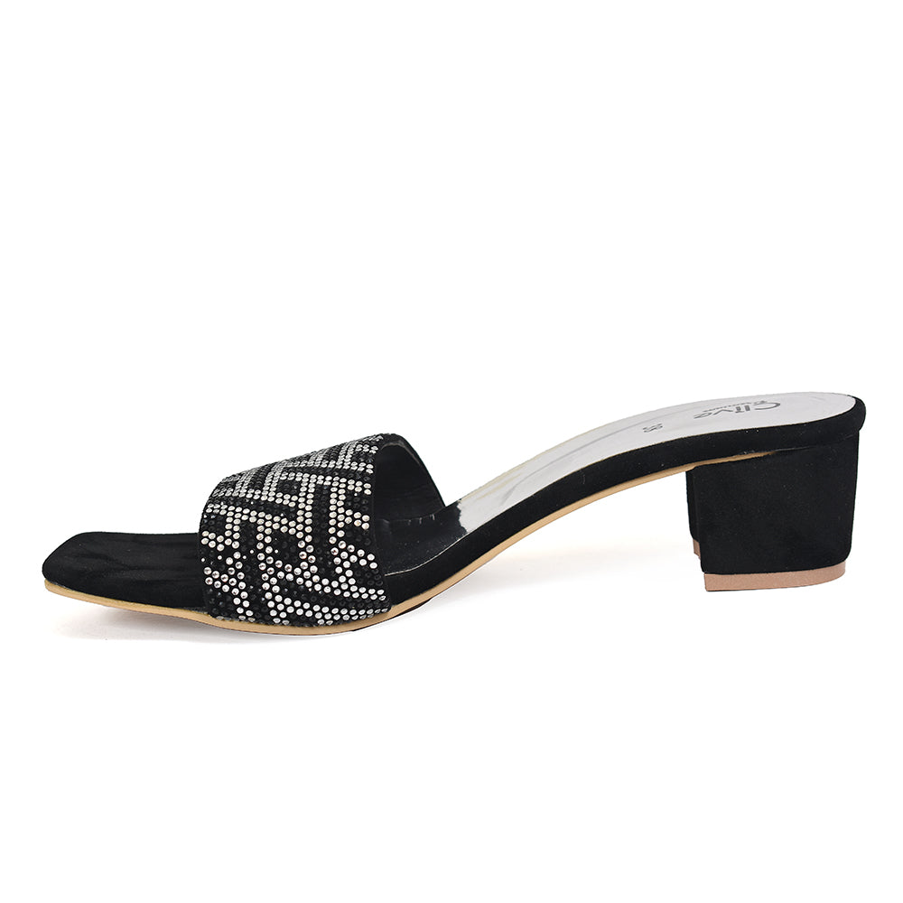 Fancy Slipper Heel