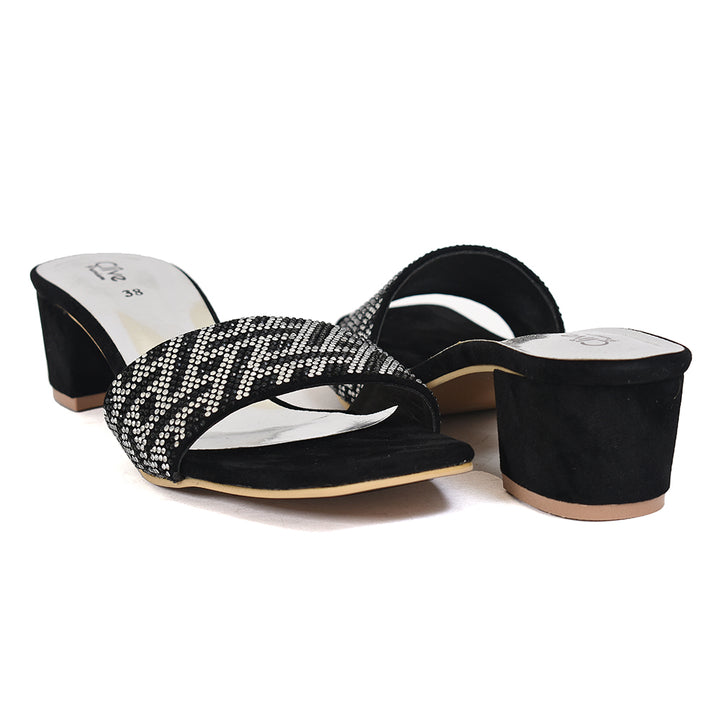 Fancy Slipper Heel